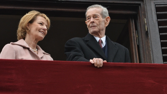 Regele Mihai cu Margareta